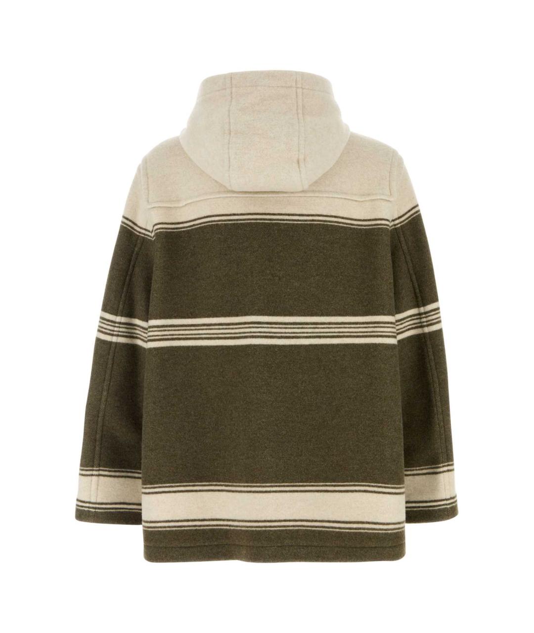 BURBERRY Хаки хлопковое пальто, фото 2