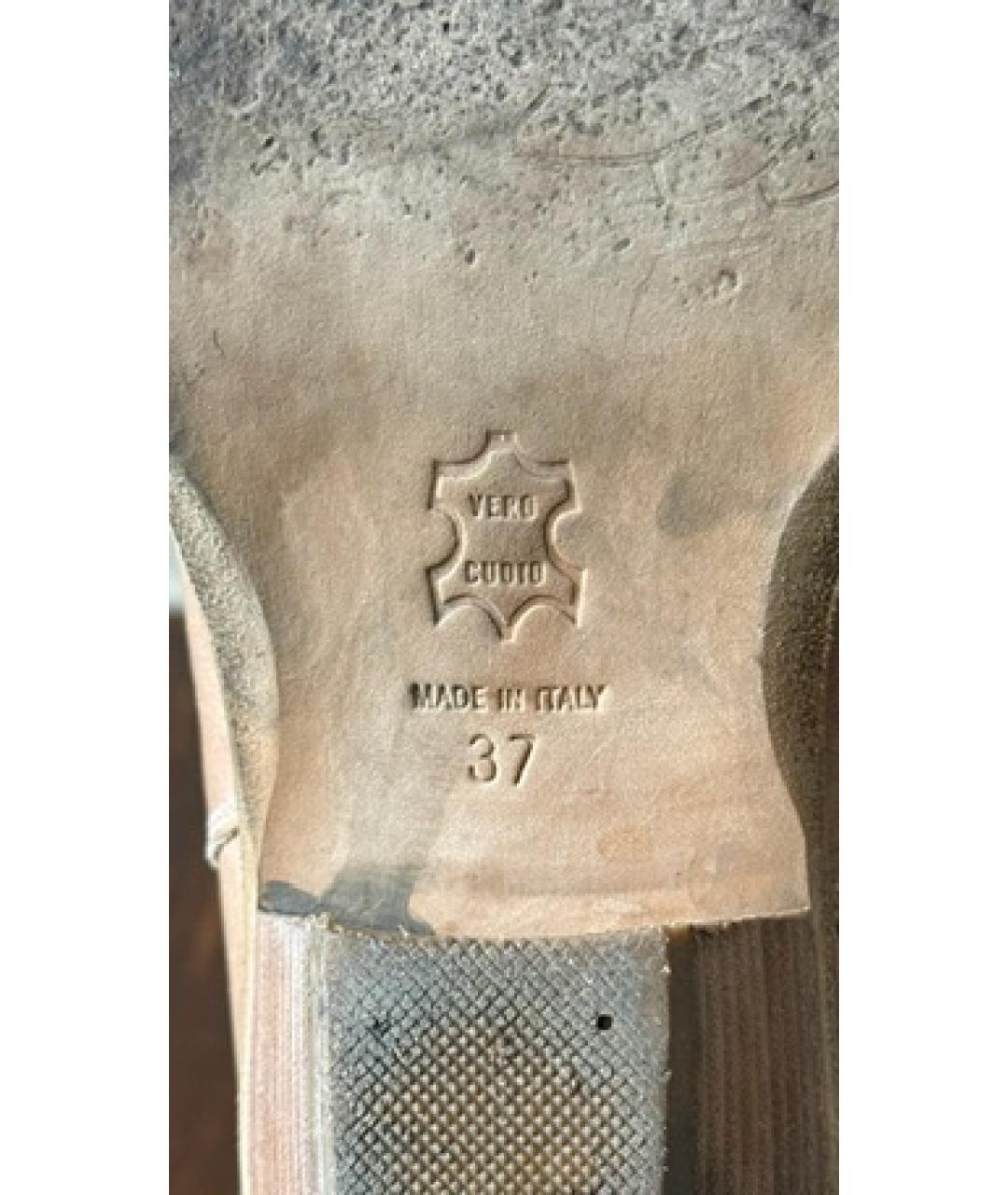 ROBERTO CAVALLI Розовые кожаные сапоги, фото 6