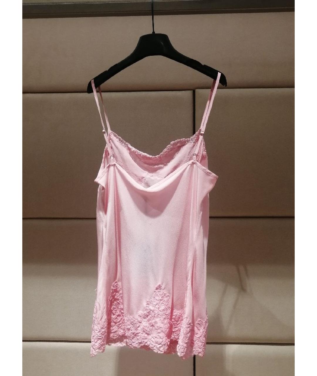 ERMANNO SCERVINO Розовая майка, фото 2