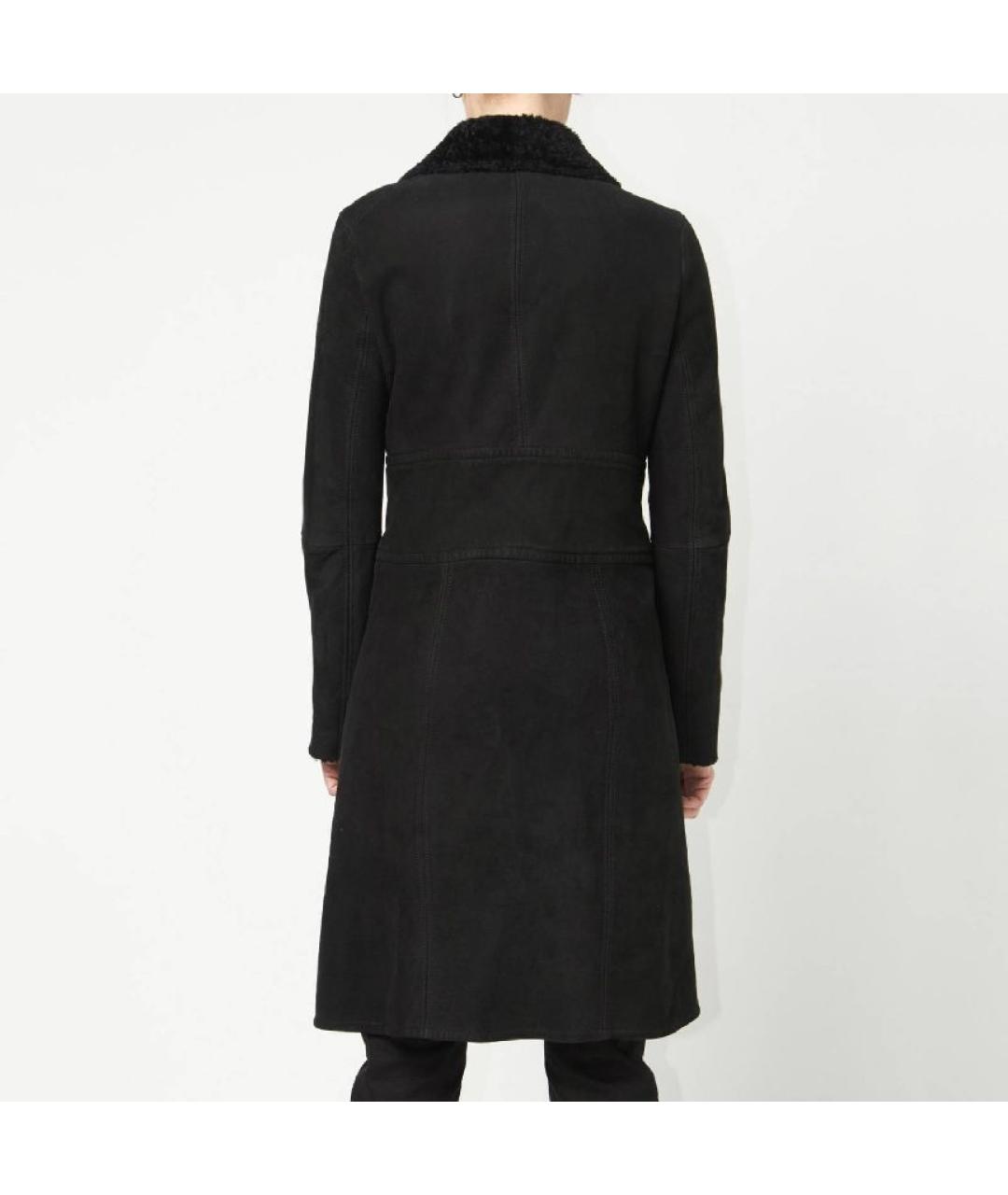 GUCCI Черная замшевая дубленка, фото 3