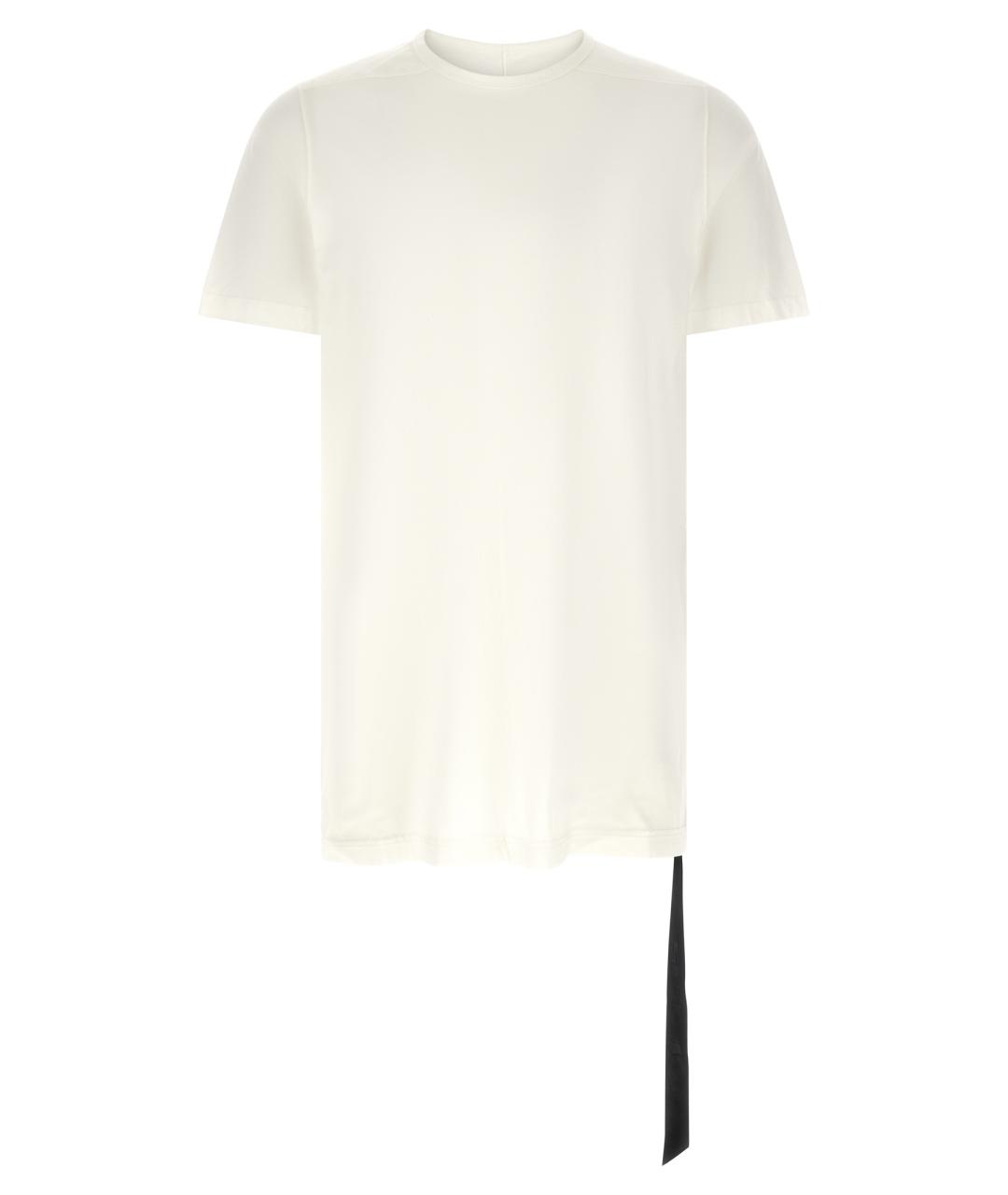 RICK OWENS DRKSHDW Белая хлопковая футболка, фото 1