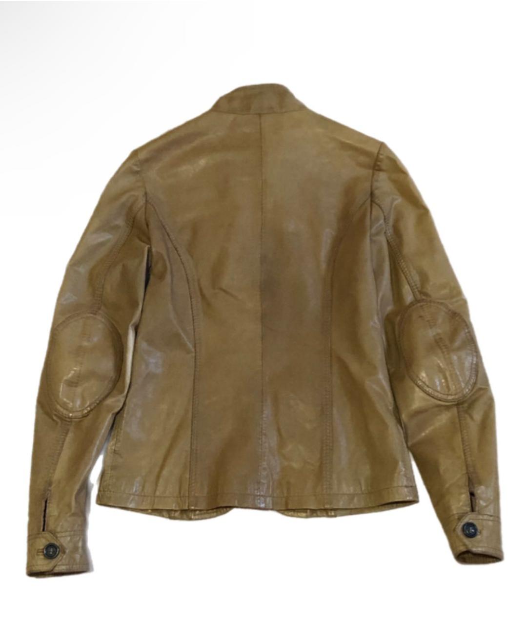 ICEBERG Коричневая хлопковая куртка, фото 2