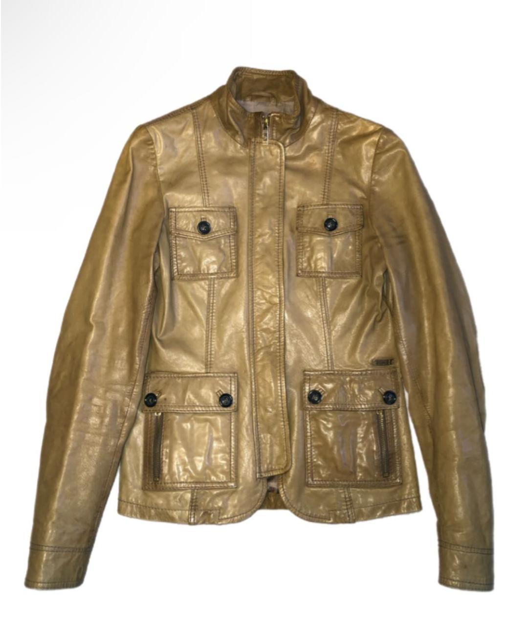 ICEBERG Коричневая хлопковая куртка, фото 8