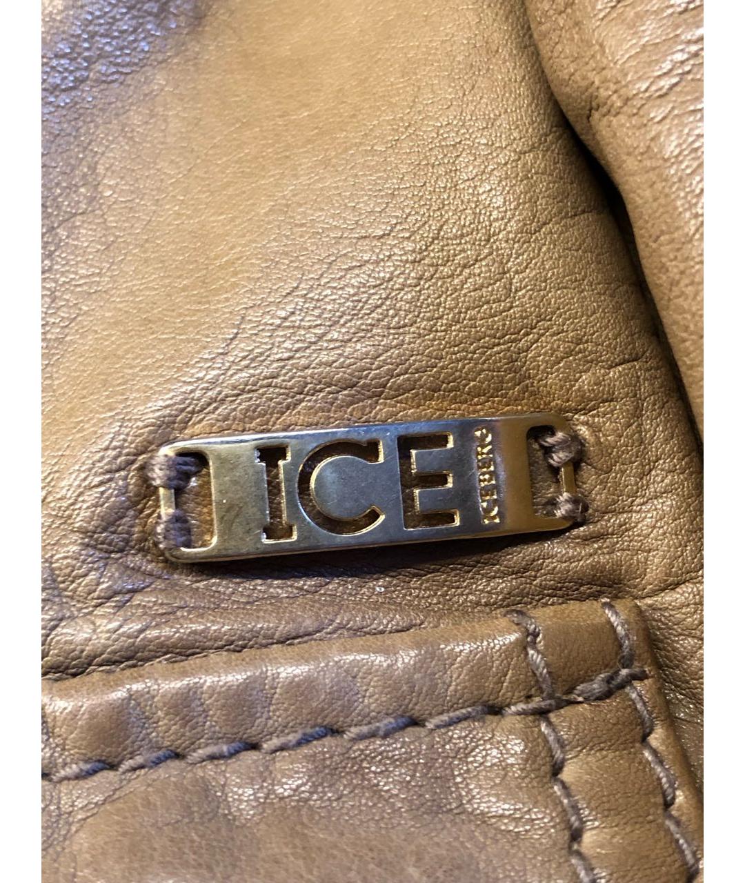 ICEBERG Коричневая хлопковая куртка, фото 7