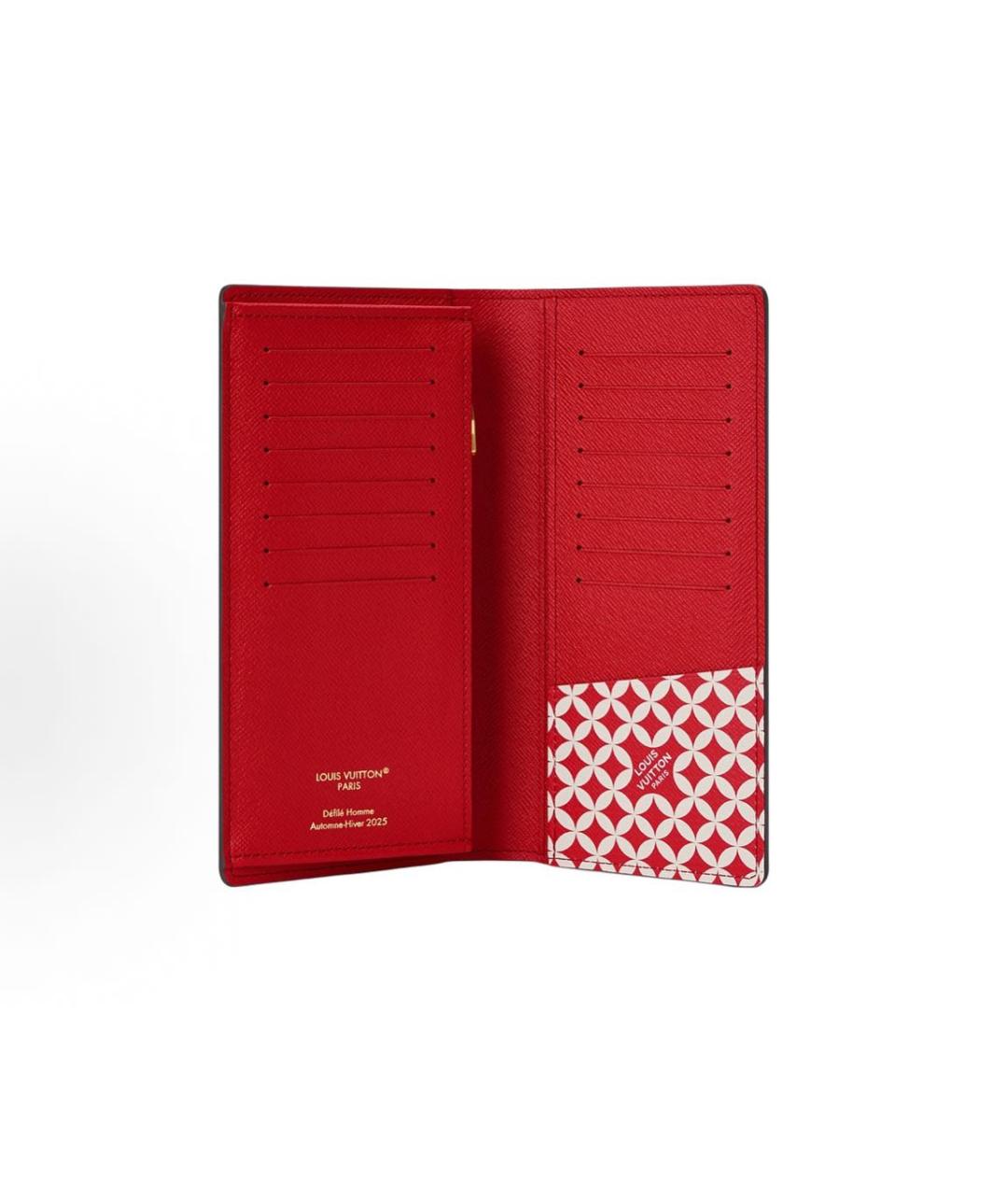 LOUIS VUITTON Коричневый кошелек, фото 4