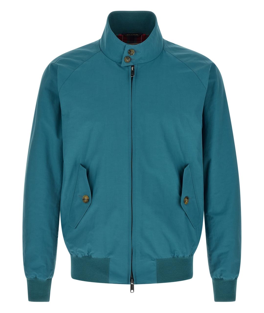 BARACUTA Бирюзовая полиэстеровая куртка, фото 1