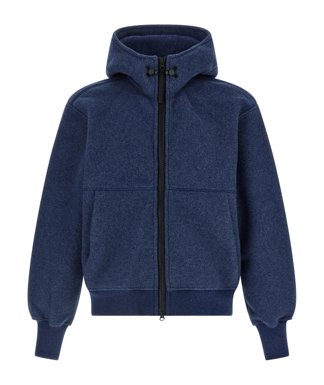 CANADA GOOSE Синяя шерстяная куртка, фото 1