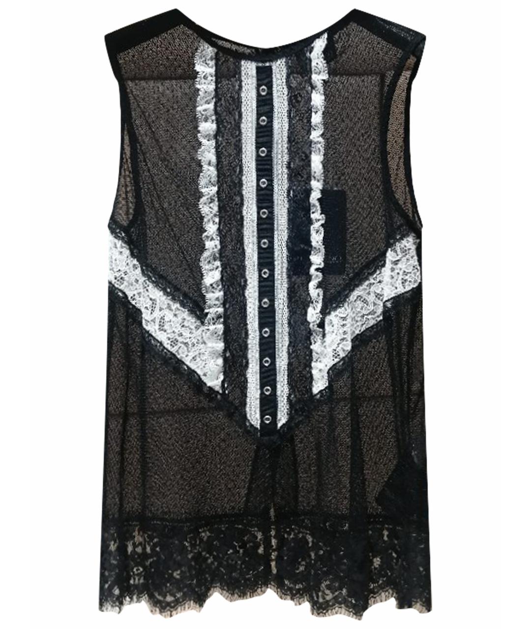 ERMANNO SCERVINO Черная блузы, фото 1