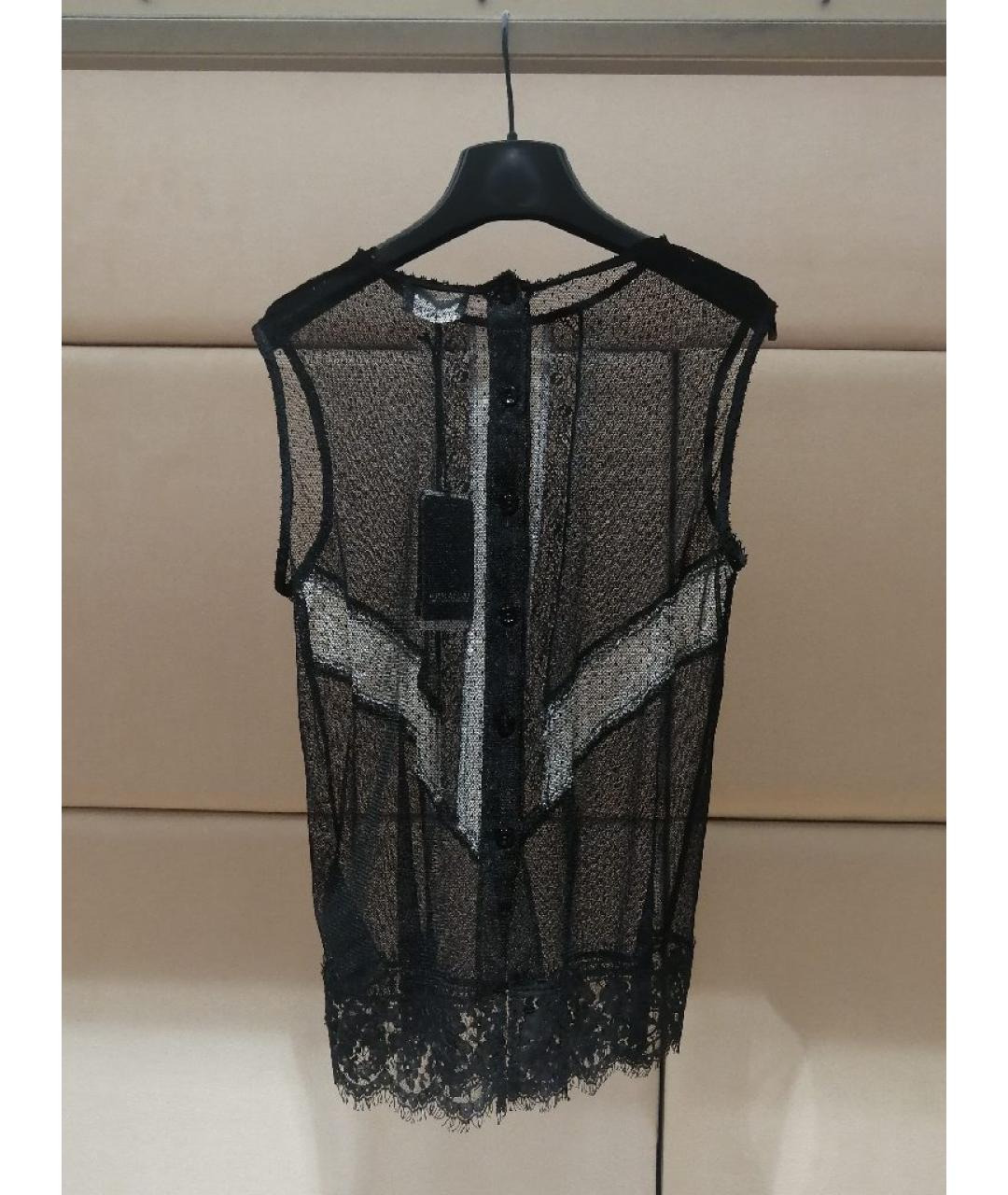 ERMANNO SCERVINO Черная блузы, фото 2