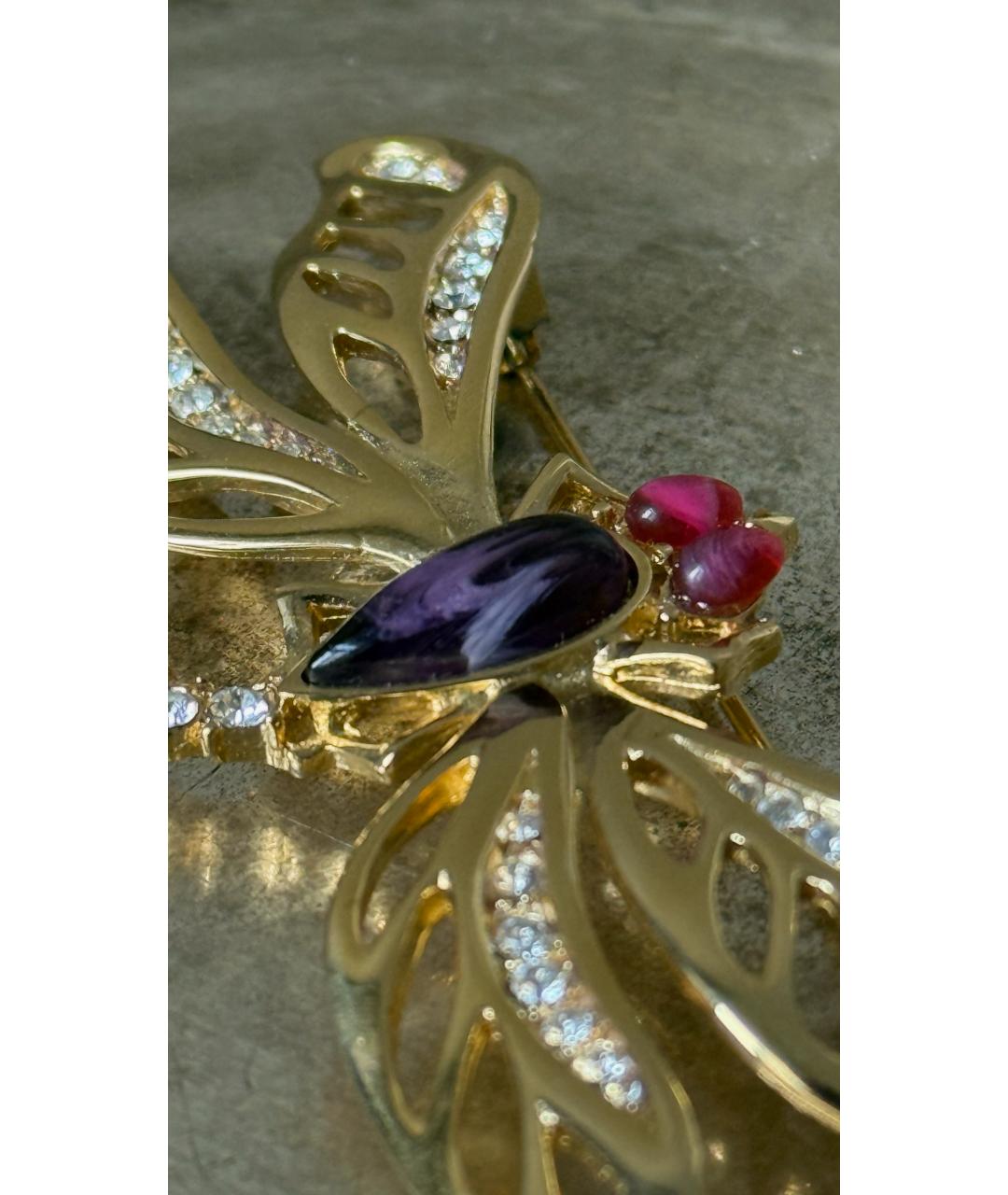 GIVENCHY Золотая булавка / брошь, фото 3