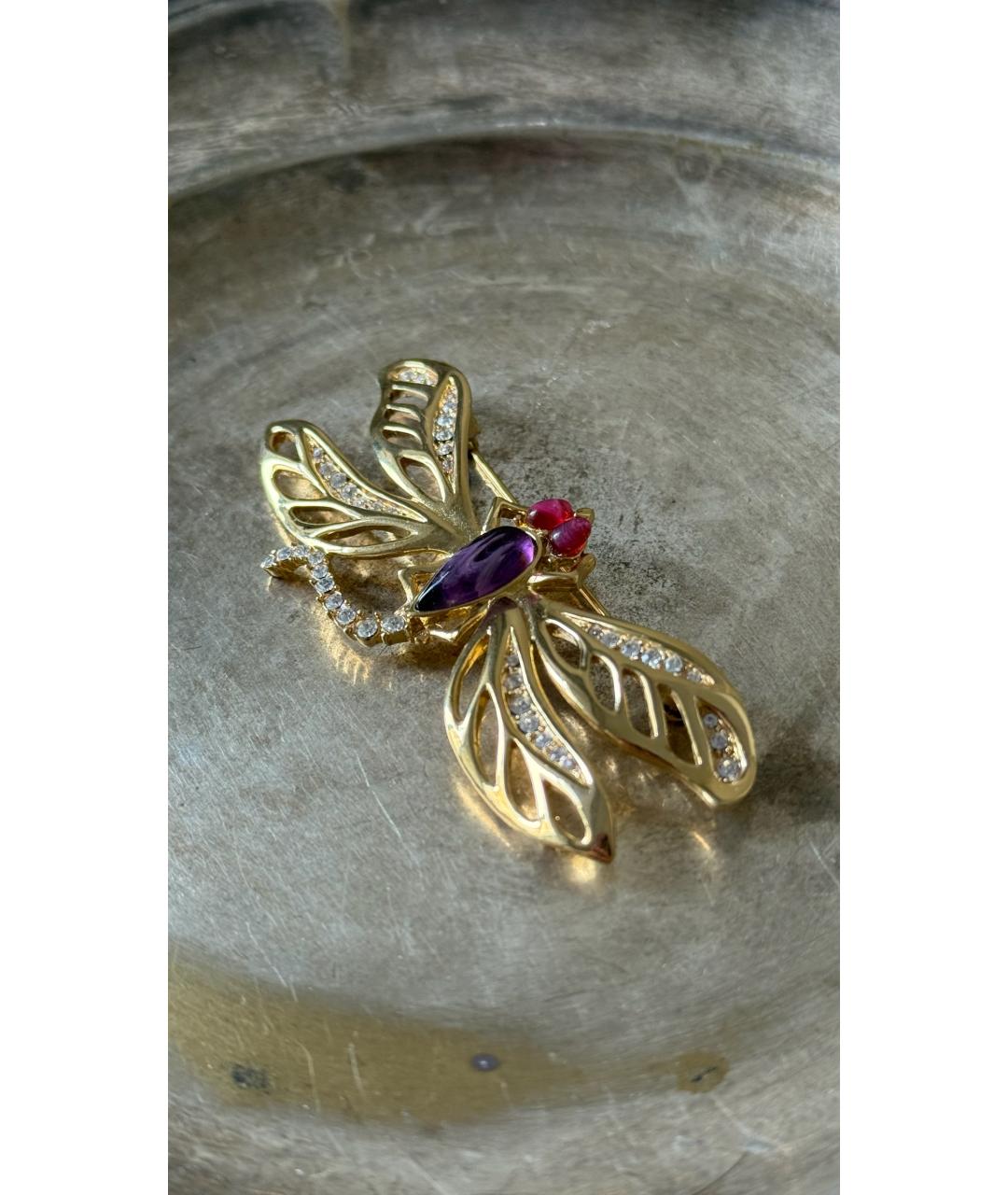 GIVENCHY Золотая булавка / брошь, фото 2