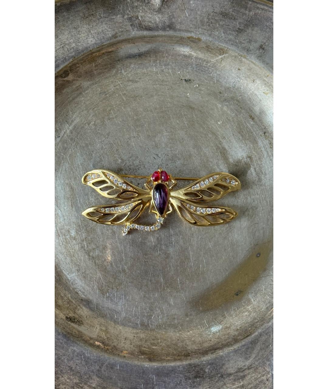 GIVENCHY Золотая булавка / брошь, фото 5