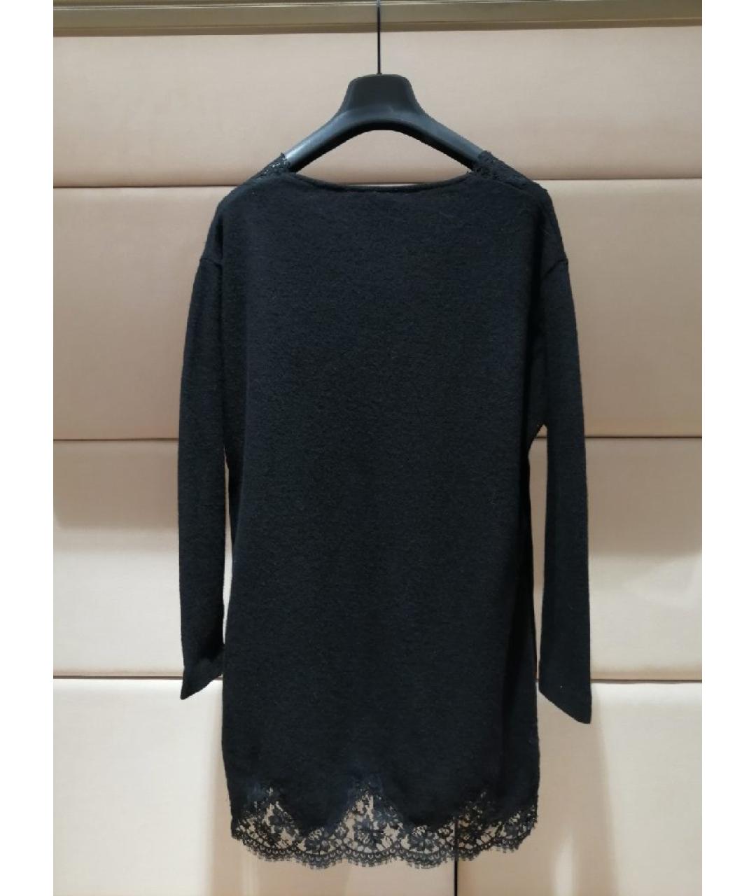 ERMANNO SCERVINO Черное повседневное платье, фото 2