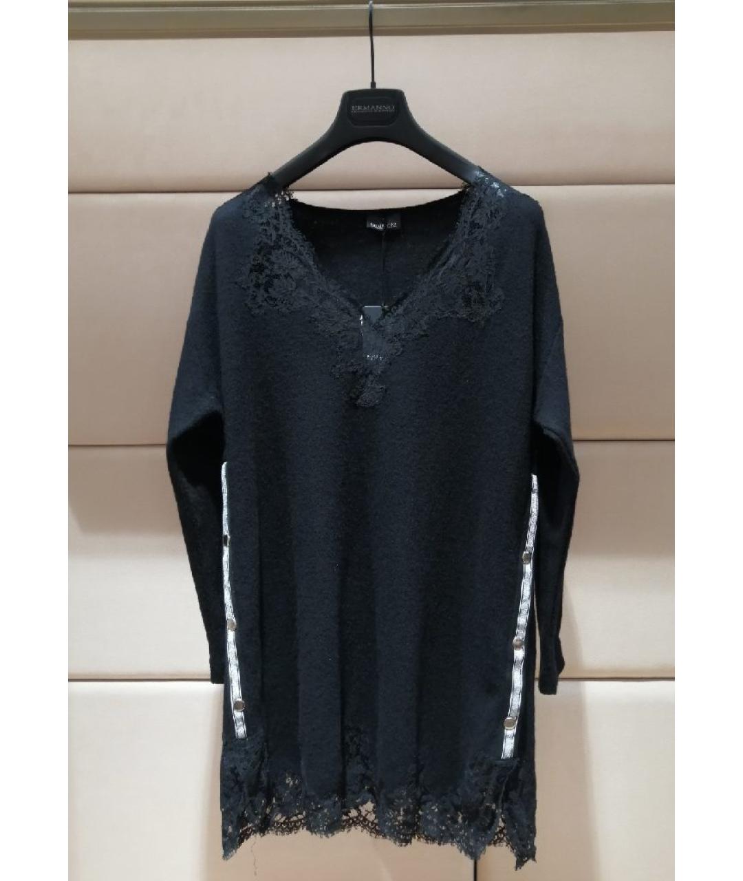 ERMANNO SCERVINO Черное повседневное платье, фото 3