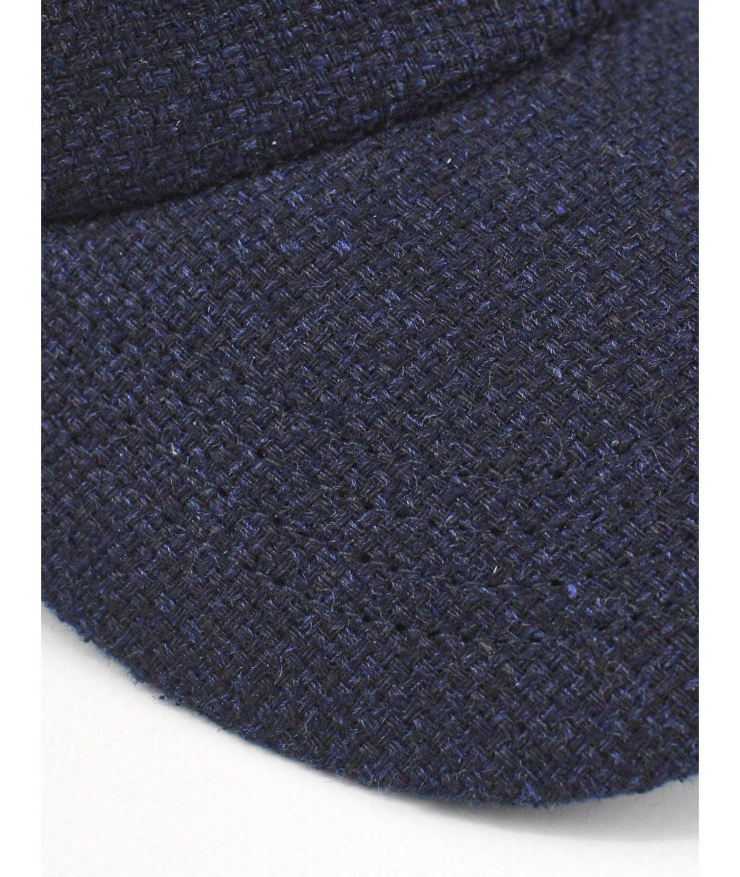 BRUNELLO CUCINELLI Темно-синяя хлопковая кепка/бейсболка, фото 7