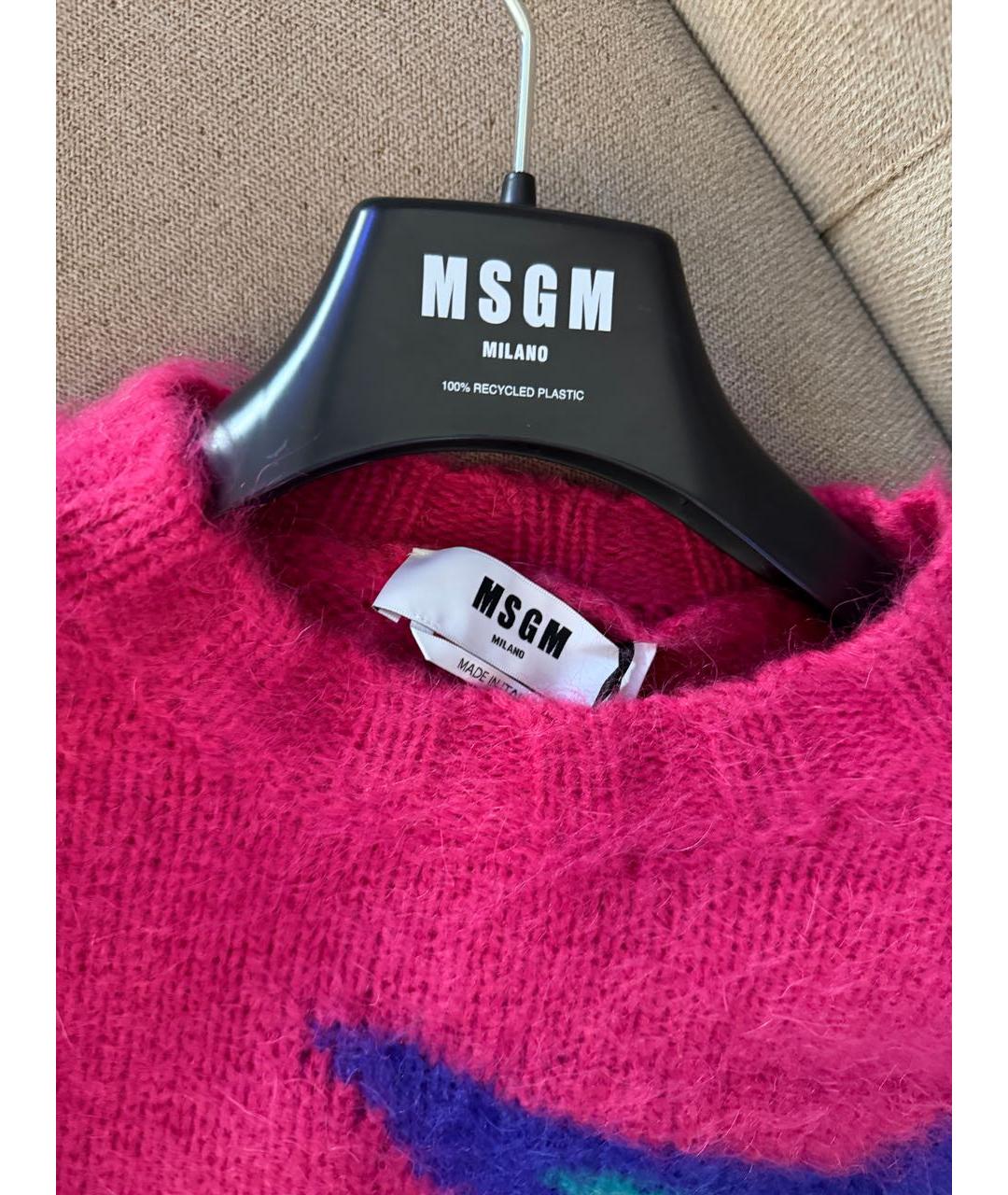 MSGM Фуксия джемпер / свитер, фото 5