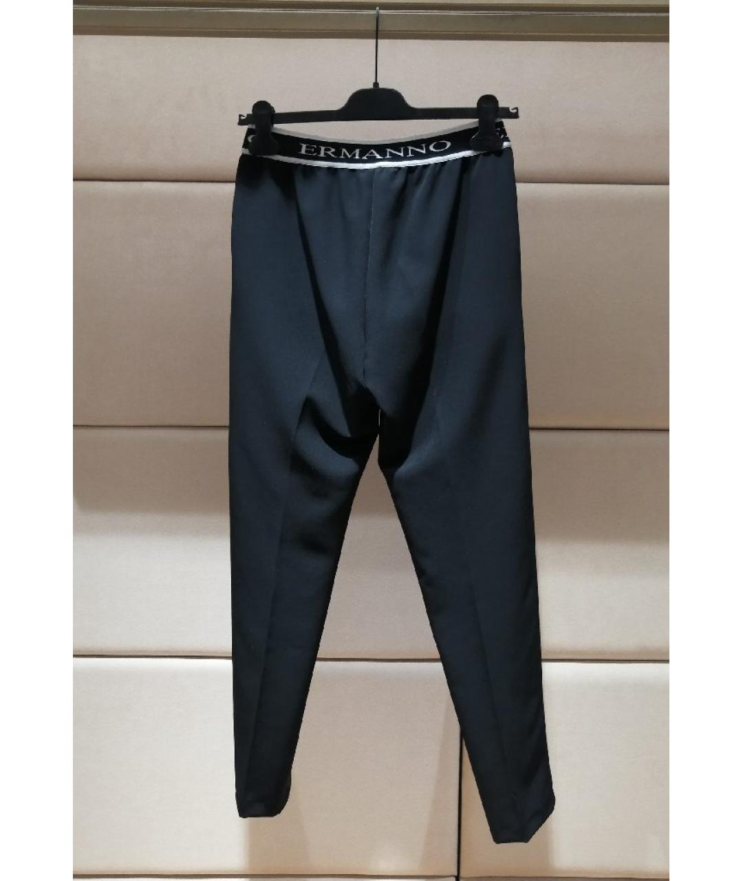 ERMANNO SCERVINO Черные брюки узкие, фото 2