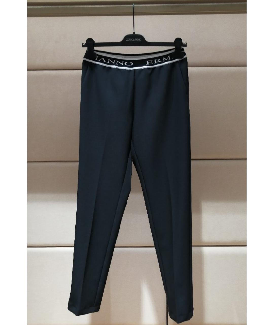 ERMANNO SCERVINO Черные брюки узкие, фото 3