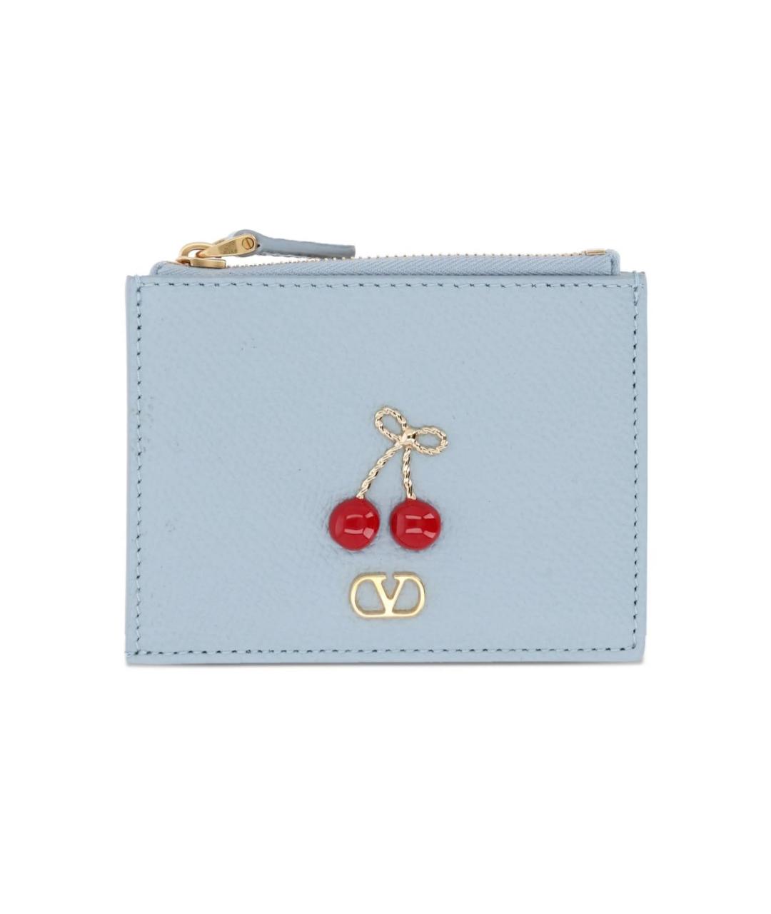 VALENTINO Кожаная визитница, фото 1