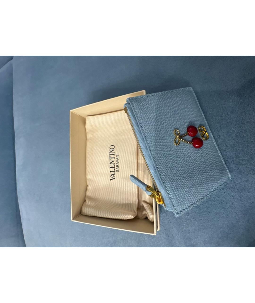 VALENTINO Кожаная визитница, фото 2