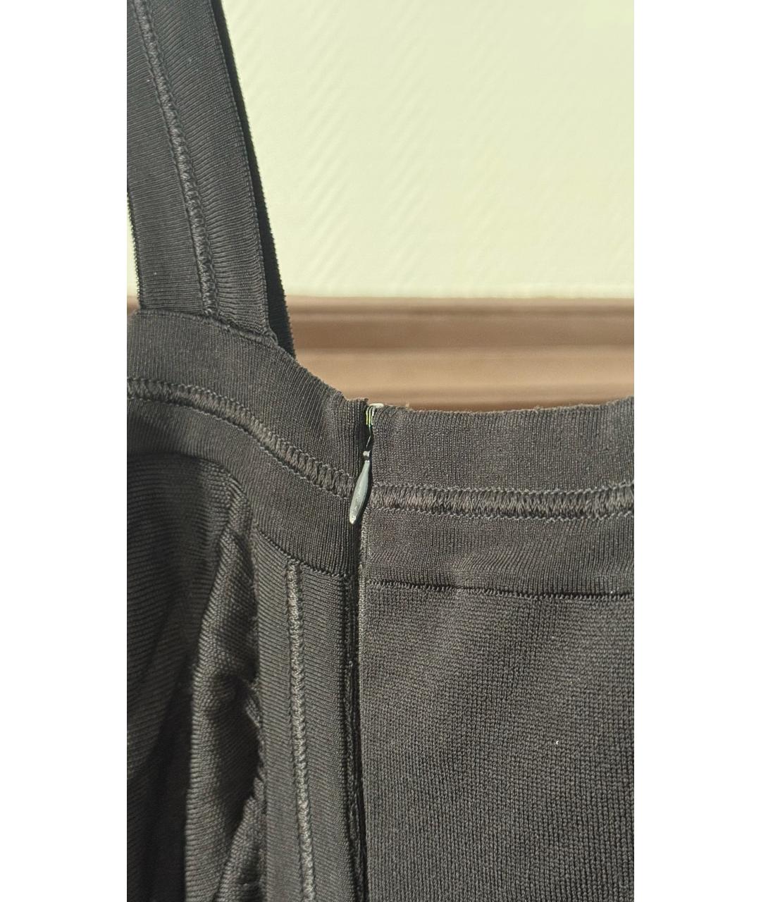 DOLCE&GABBANA Черное вечернее платье, фото 3