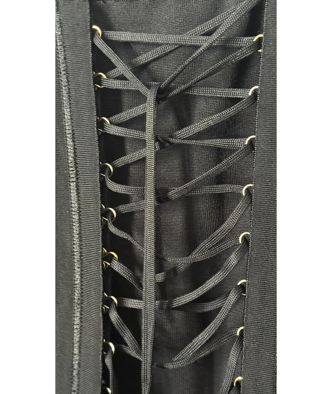 DOLCE&GABBANA Черное вечернее платье, фото 4