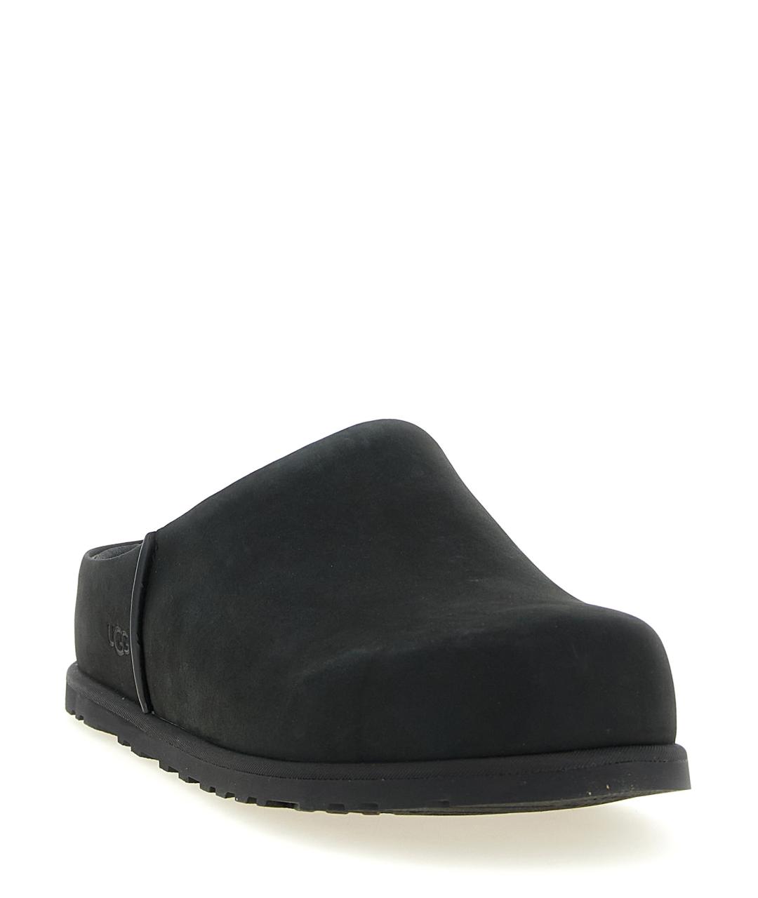 UGG AUSTRALIA Черные замшевые сандалии, фото 2