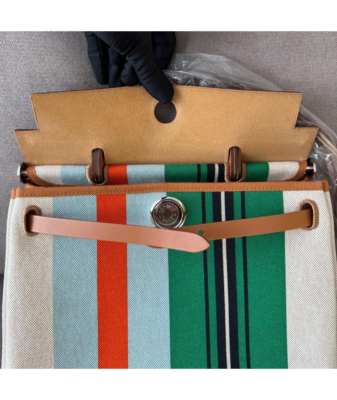 HERMES Мульти тканевая сумка через плечо, фото 4