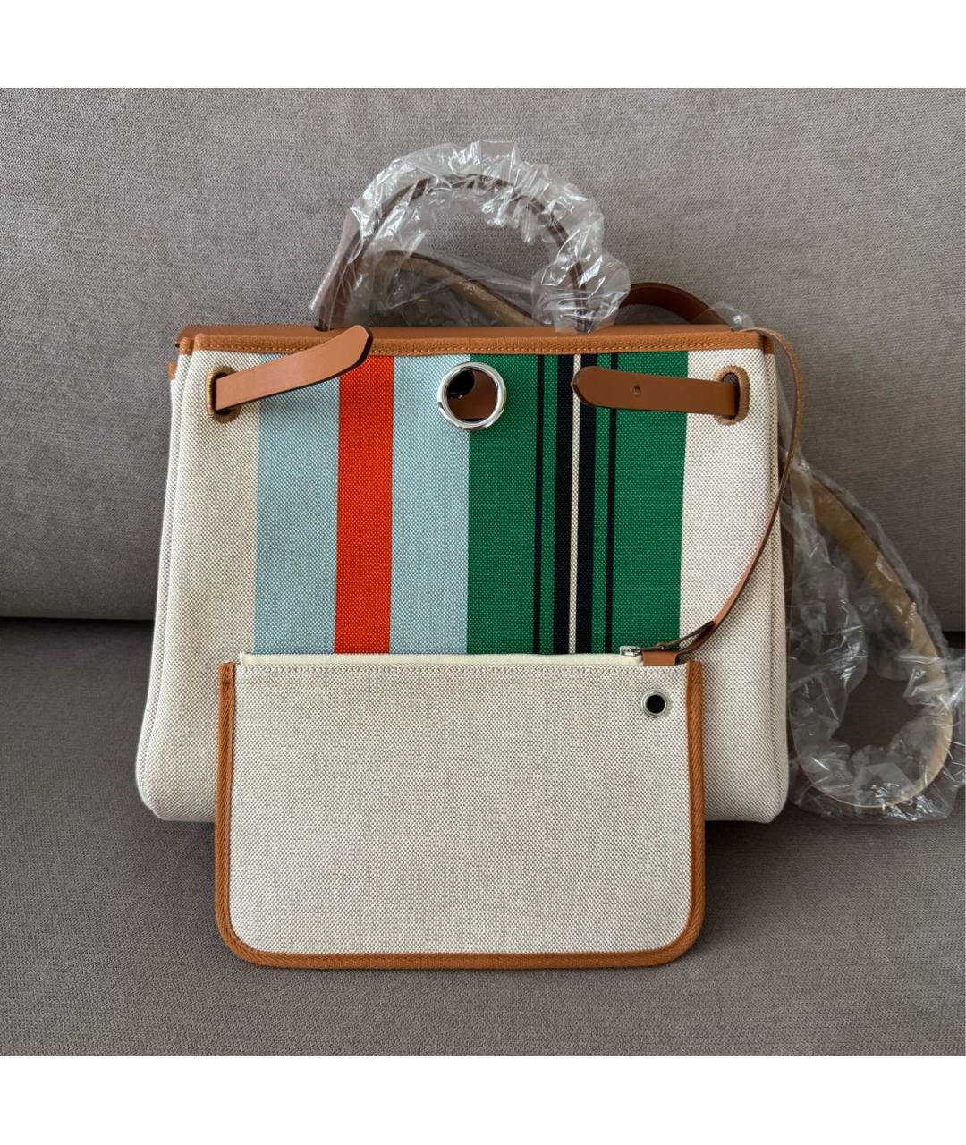 HERMES Мульти тканевая сумка через плечо, фото 5