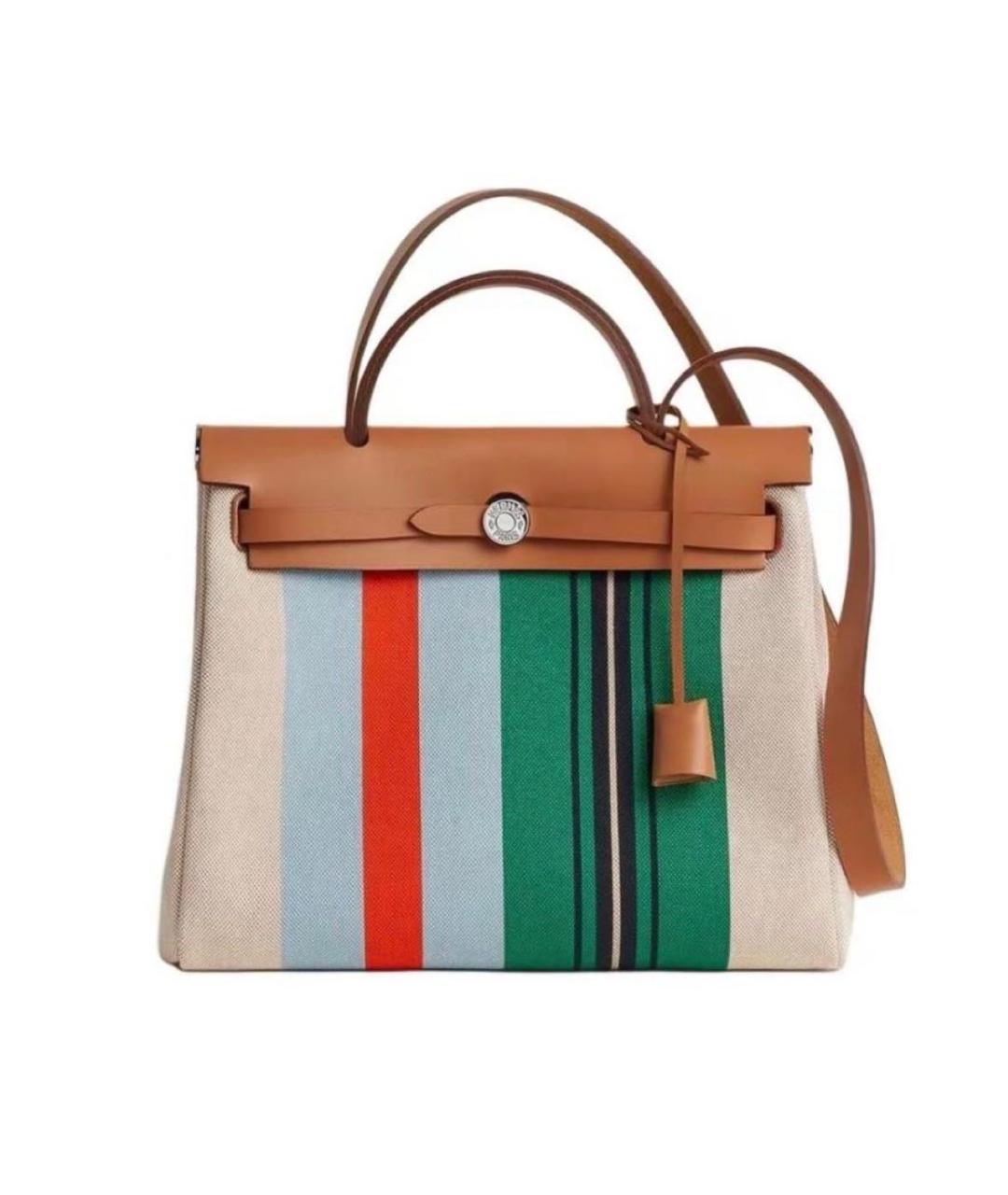 HERMES Мульти тканевая сумка через плечо, фото 9