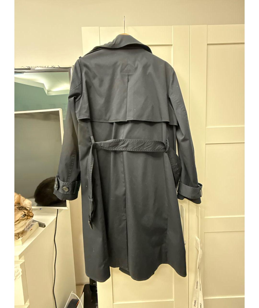 HUGO BOSS Темно-синий тренч/плащ, фото 2