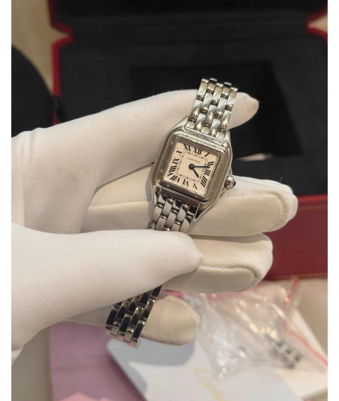 CARTIER Серебряные часы, фото 3