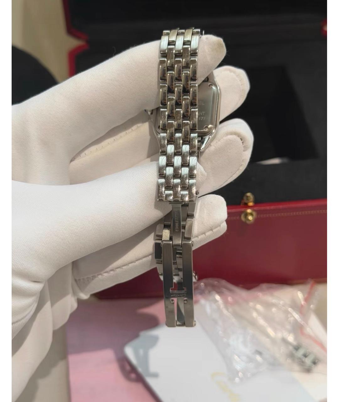 CARTIER Серебряные часы, фото 5