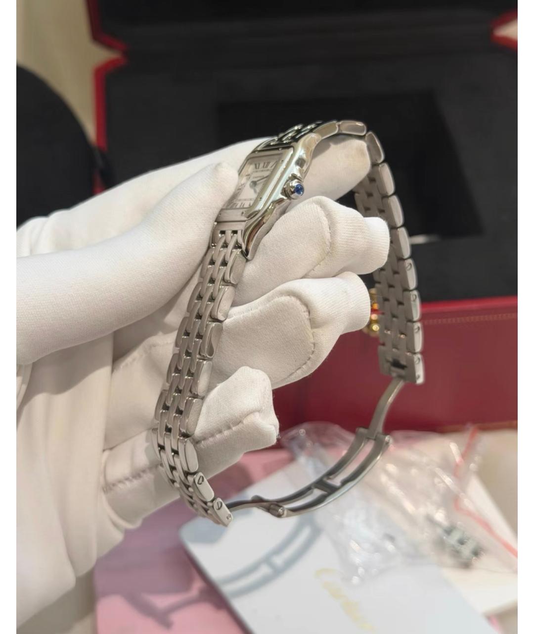 CARTIER Серебряные часы, фото 4