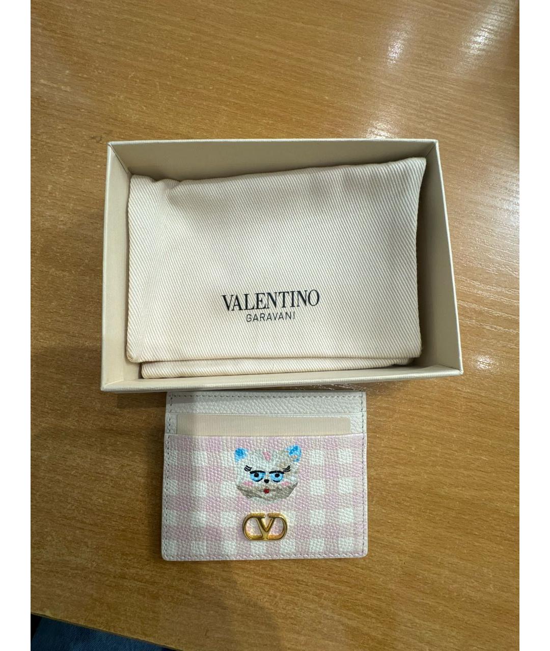 VALENTINO Мульти кожаный кардхолдер, фото 2