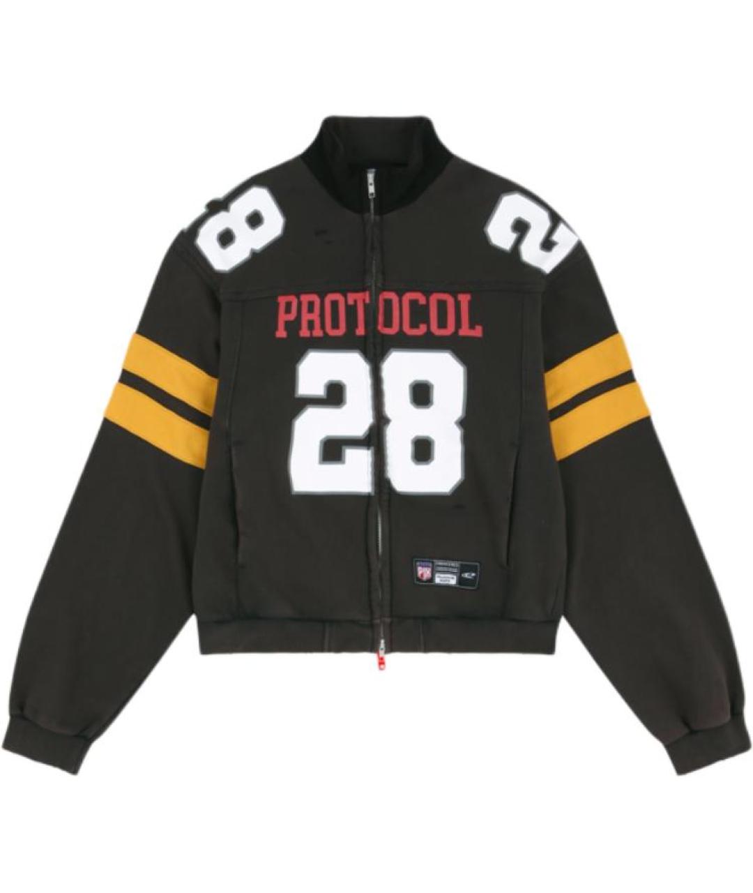 PROTOCOL INDEX Черная хлопковая куртка, фото 1