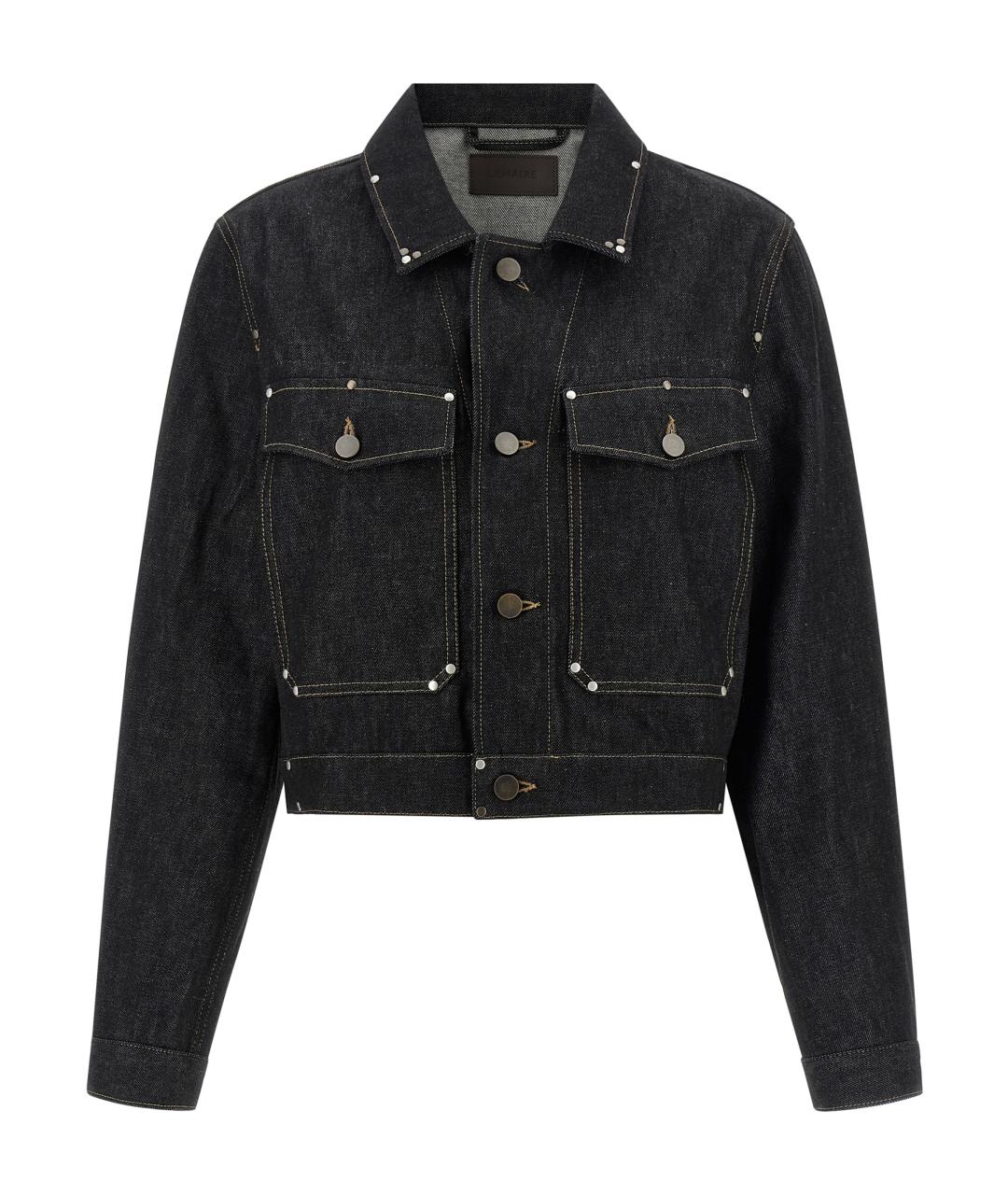 LEMAIRE Черная хлопковая куртка, фото 1