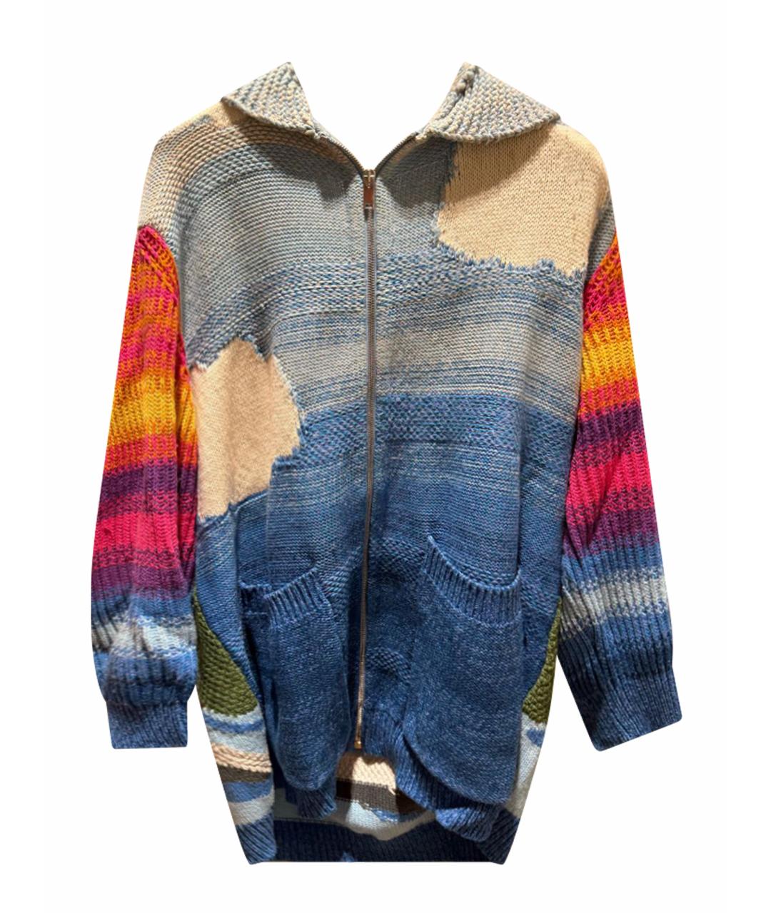 STELLA MCCARTNEY Мульти шерстяной кардиган, фото 1