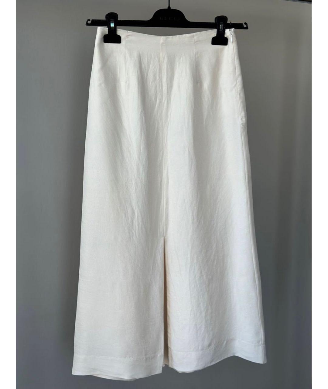 PRADA Бежевая юбка миди, фото 6