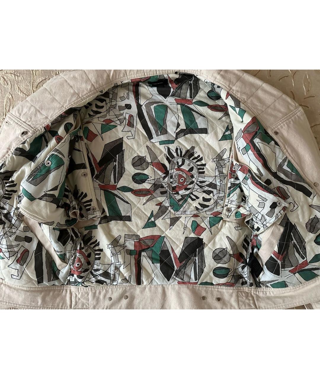 ISABEL MARANT Бежевая хлопковая куртка, фото 7