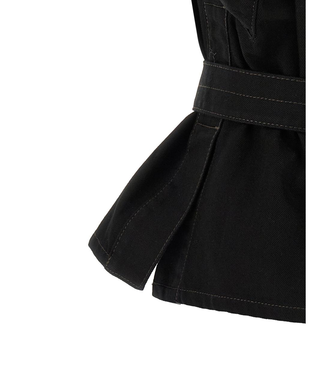 LEMAIRE Черная деним жилетка, фото 5