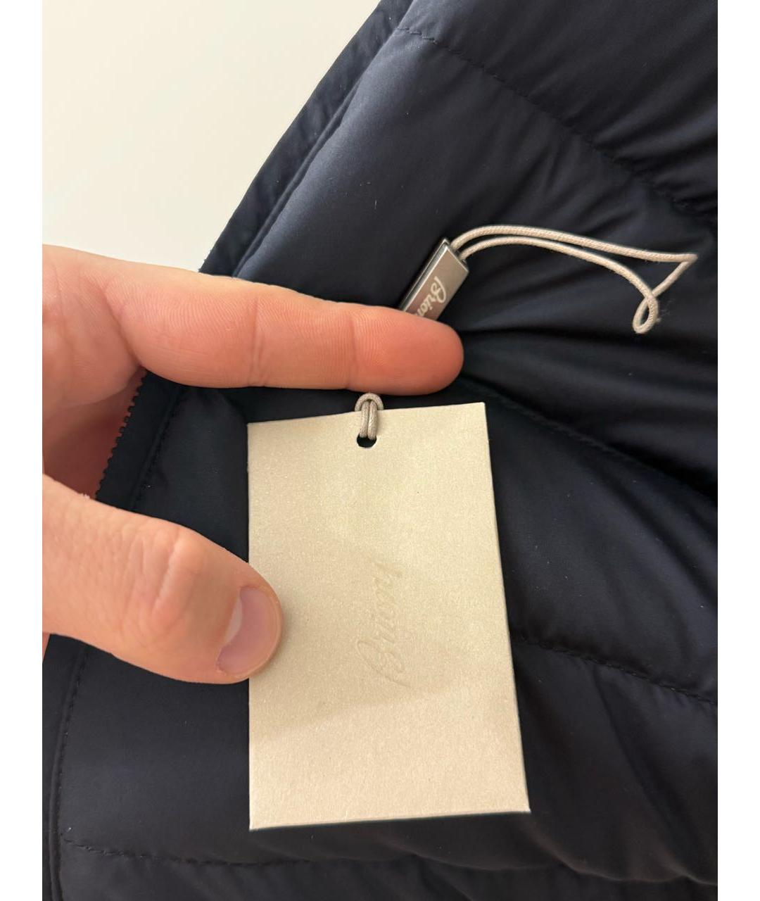 BRIONI Темно-синий жилет, фото 6