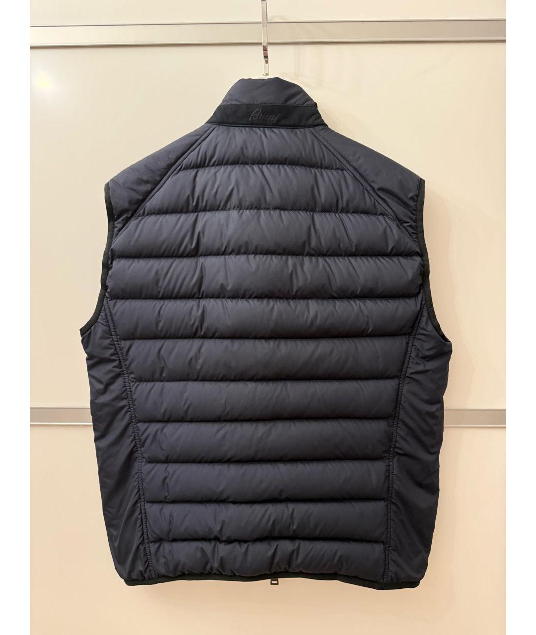 BRIONI Темно-синий жилет, фото 2