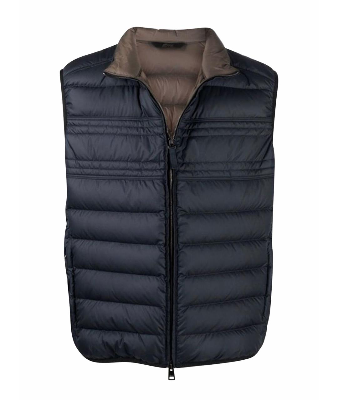 BRIONI Темно-синий жилет, фото 1