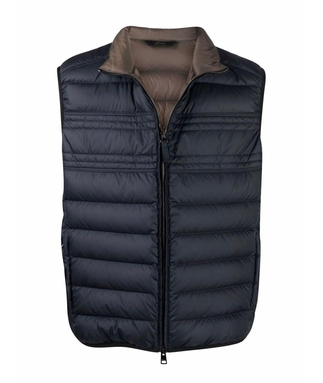 BRIONI Темно-синий жилет, фото 1