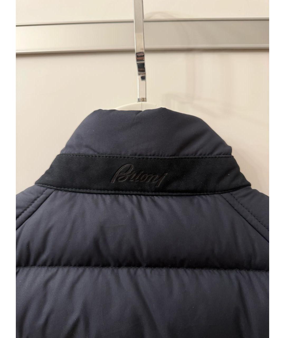 BRIONI Темно-синий жилет, фото 3