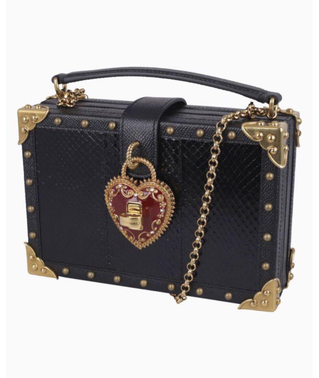 DOLCE&GABBANA Коричневая кожаная сумка с короткими ручками, фото 6