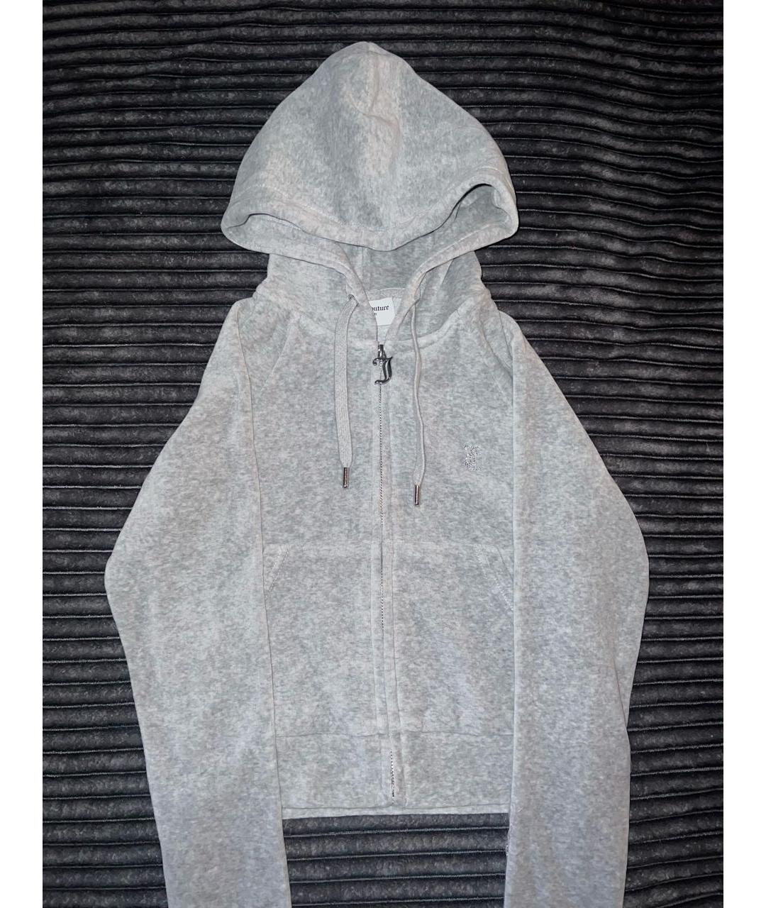 JUICY COUTURE Серый хлопковый спортивные костюмы, фото 2