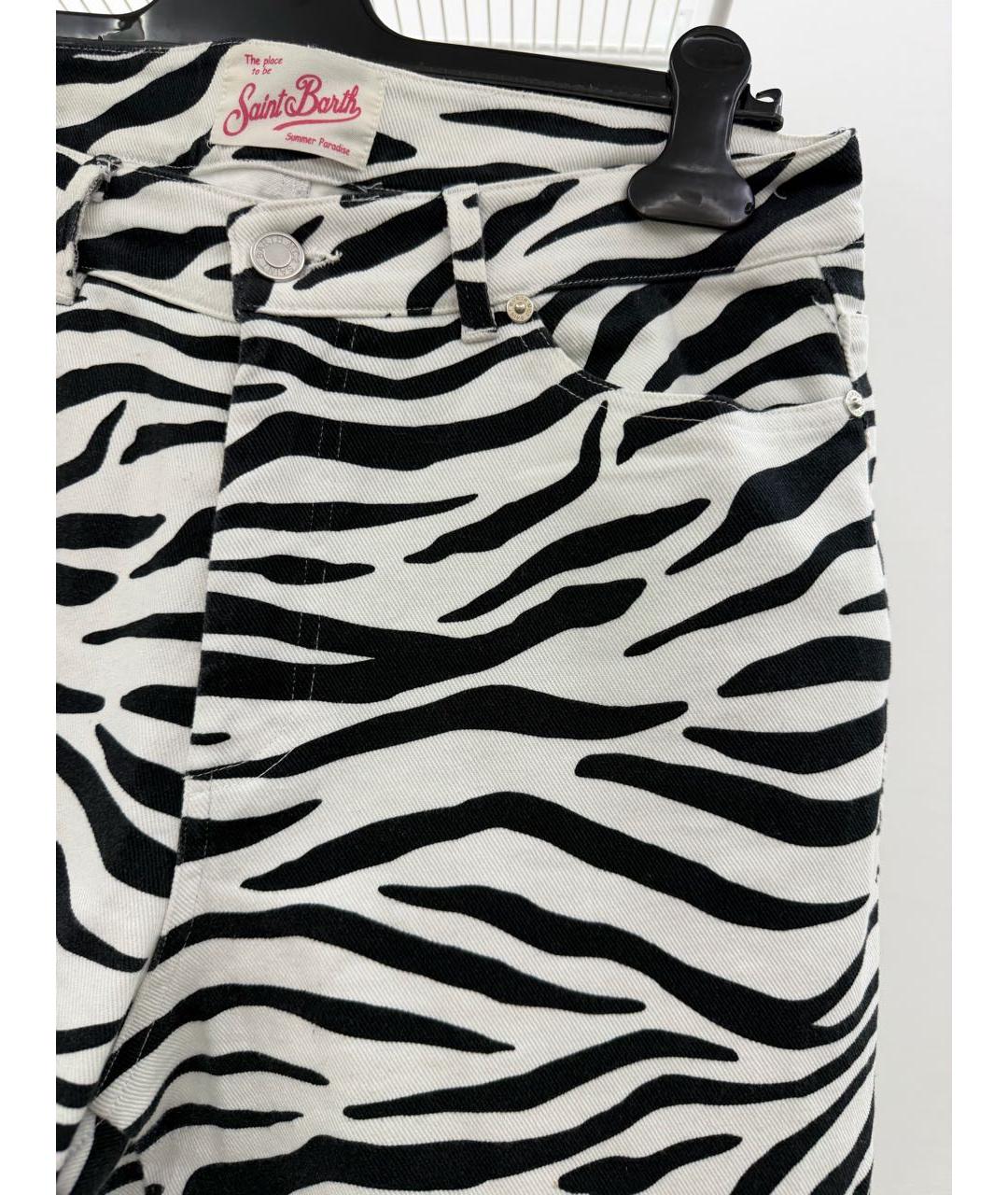 MC2 SAINT BARTH Мульти хлопко-эластановые джинсы слим, фото 4