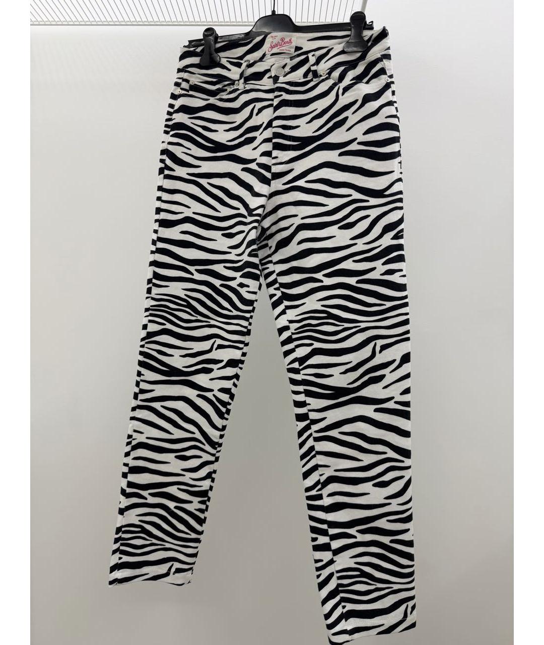 MC2 SAINT BARTH Мульти хлопко-эластановые джинсы слим, фото 5